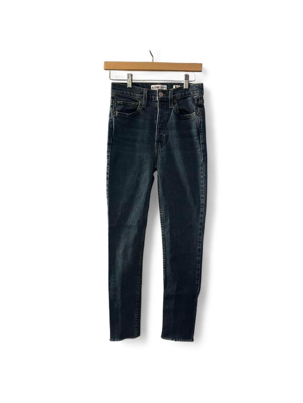 RE/DONE ORIGINALS HIGH RISE RAW HEM JEANS • SIZE 26 💙